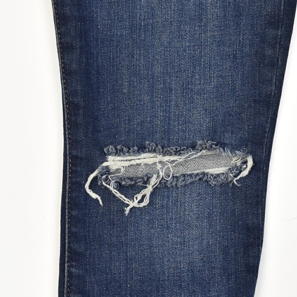 Good American Good Legs Crops Distressed Skinny Jeans 0/25 - Picture 5 of 9